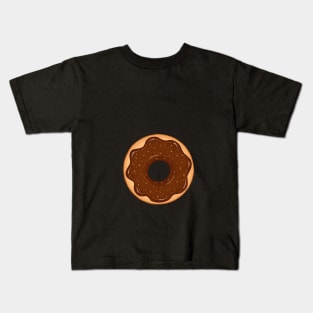 Shiny Chocolate Donut Kids T-Shirt